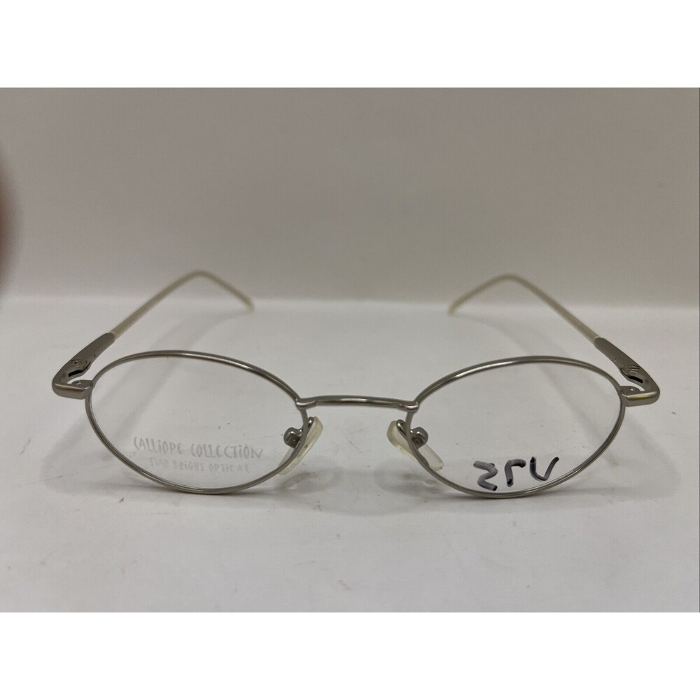 Calliope Collection Eyeglasses Hermosa Designer Demo Lens Silver 43-20-135
